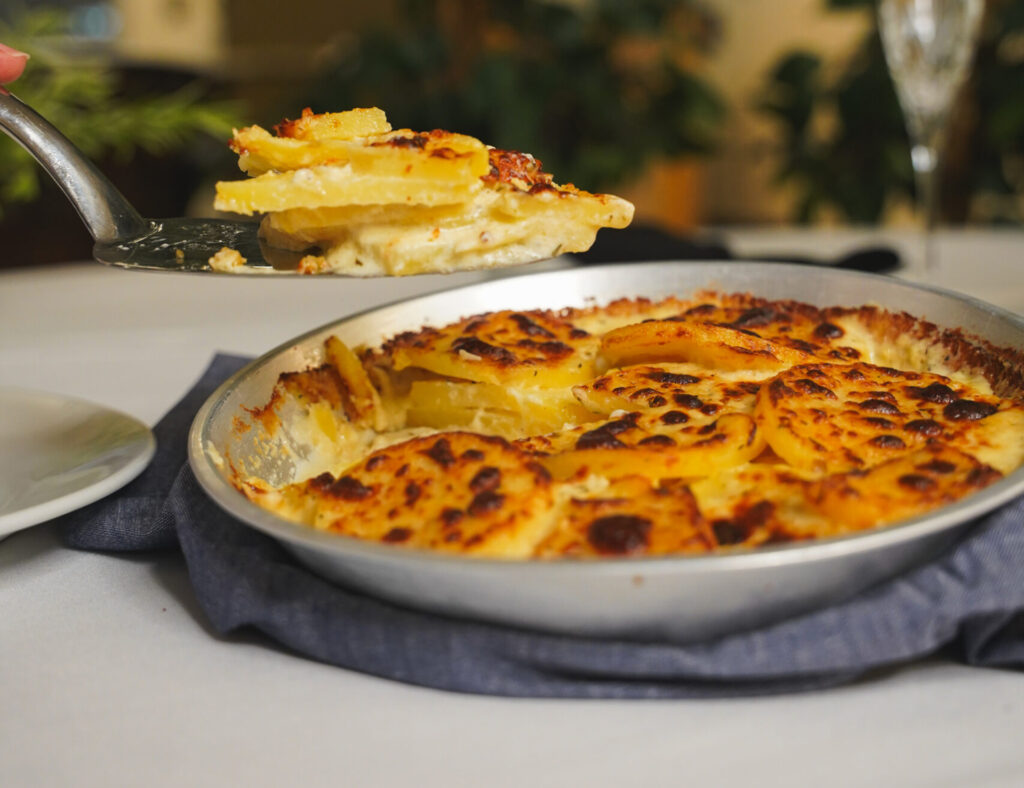 scalloped potatoes